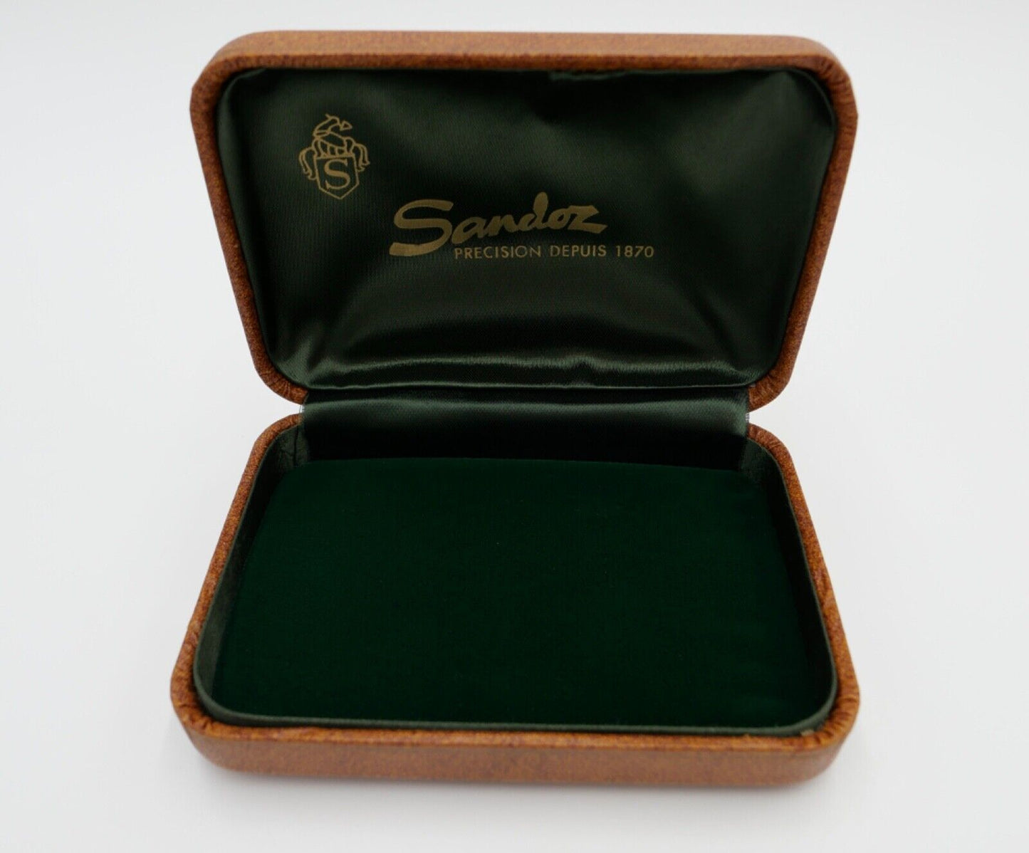 1960er Jahre SANDOZ PRECISION DEPUIS 1870 Uhren BOX ETUI Vintage - Antikhandel-Stuttgart