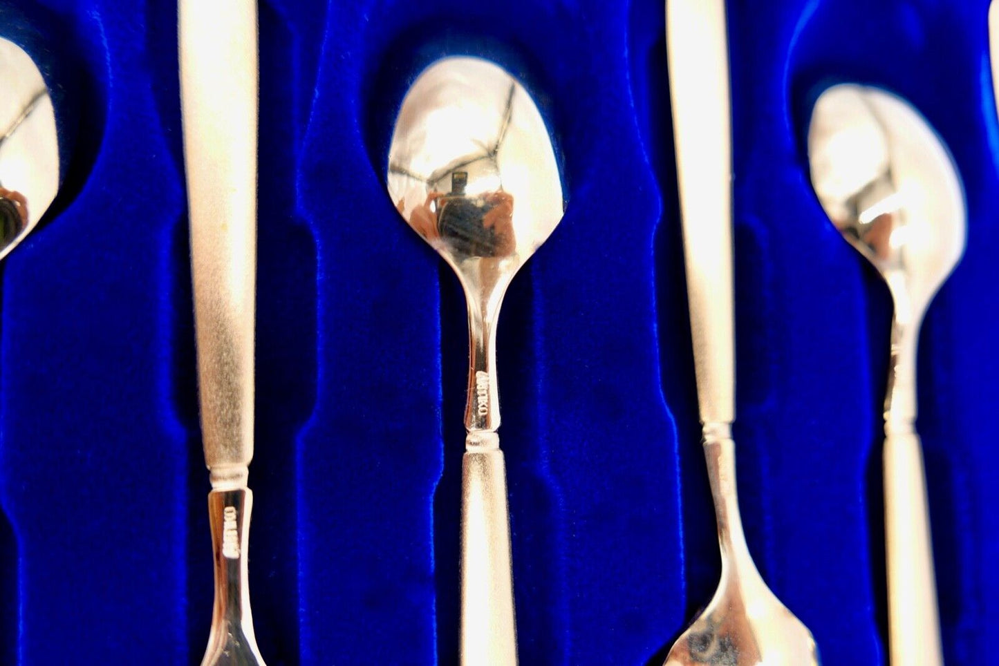 - NEU - OVP - 15 Teile original ANTIKO - vergoldet Kaffeelöffel Kuchenmesser - Antikhandel-Stuttgart