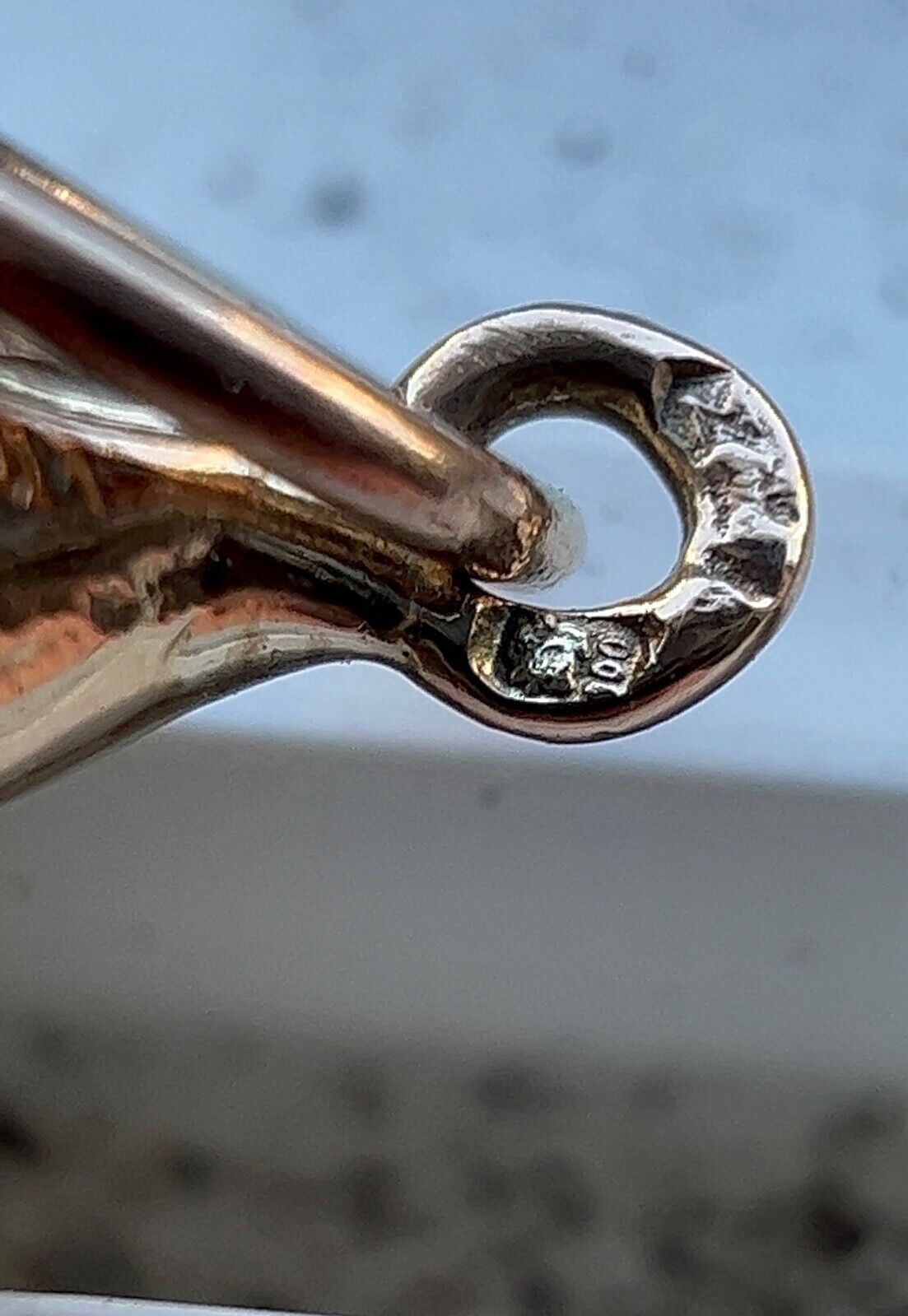 antik um 1938 beweglicher Fisch Anhänger Gold 800 Gelenkanhänger Portugal - Antikhandel-Stuttgart