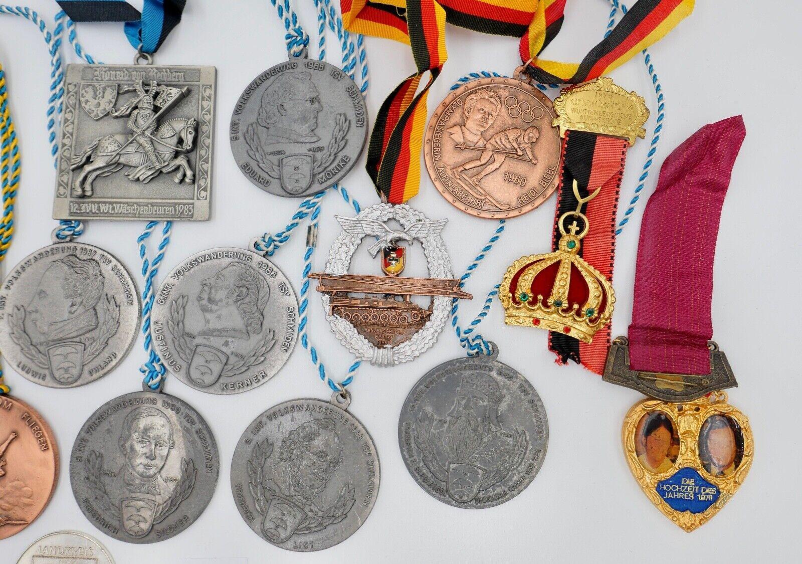 Posten / Konvolut VOLKSWANDERUNG Medaillen WANDER Medaille - Antikhandel-Stuttgart