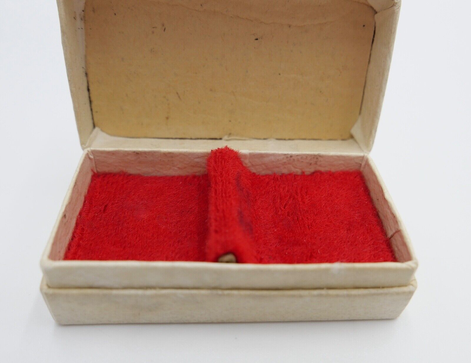 altes / antikes Ringetui Doppeletui Etui Box Aufbewahrung Schatulle - Antikhandel-Stuttgart