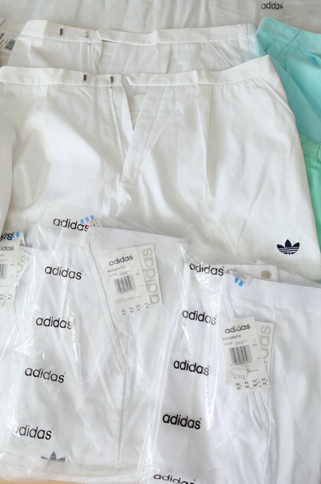 16x Vintage Adidas Tennis Hose Short Shorts Rock Damen 80er90er Jahre NEU Posten - Antikhandel-Stuttgart