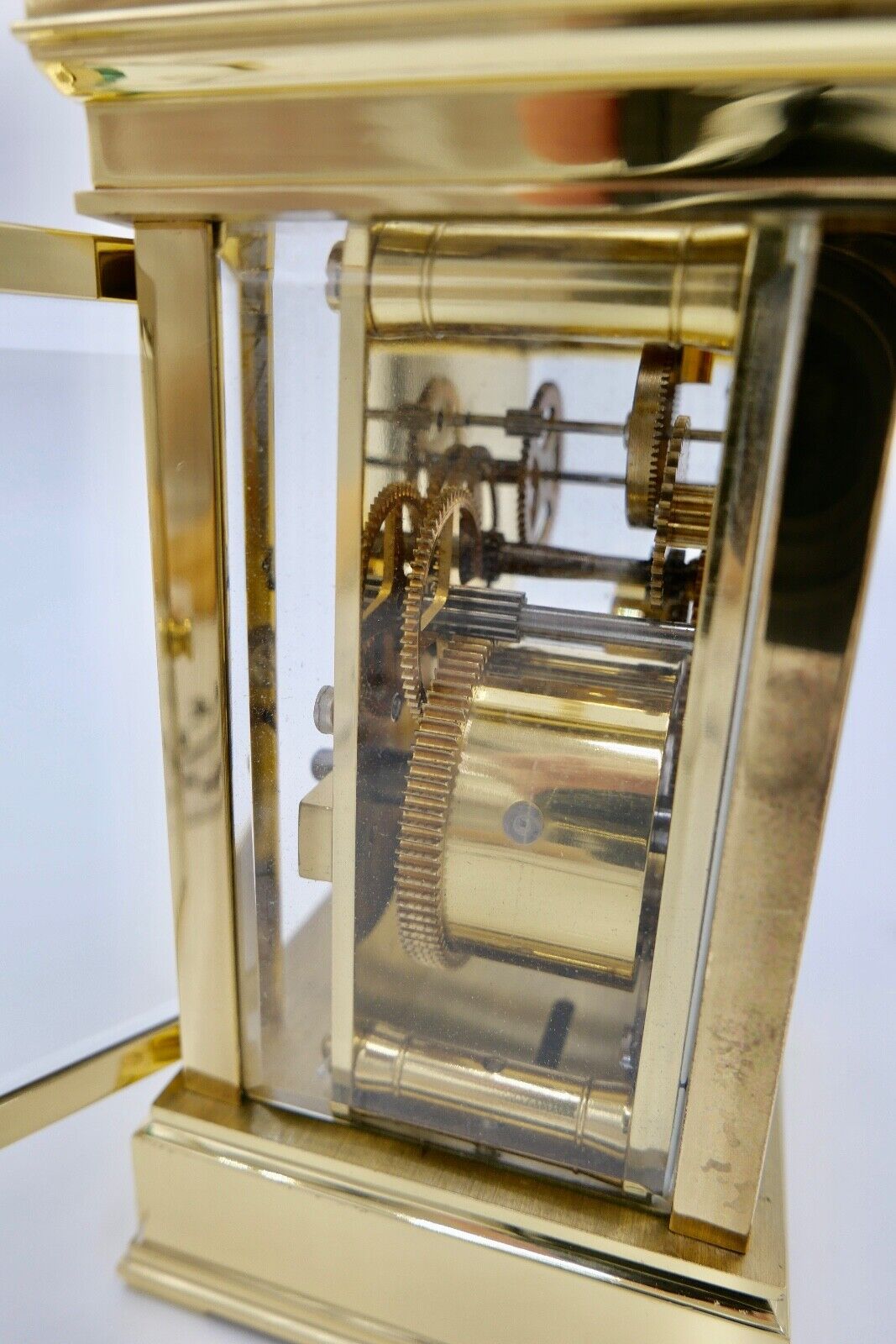 L’Epée 1839 Reiseuhr Tischuhr Frankreich 80-90er Jahre Messing mit Wecker - Antikhandel-Stuttgart