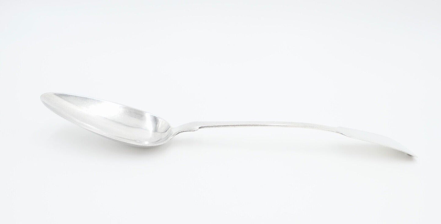 W.I.E.LLING Berlin 1854 - 1860 Tremolierstich Suppenlöffel 750 Silber 12 Lot - Antikhandel-Stuttgart