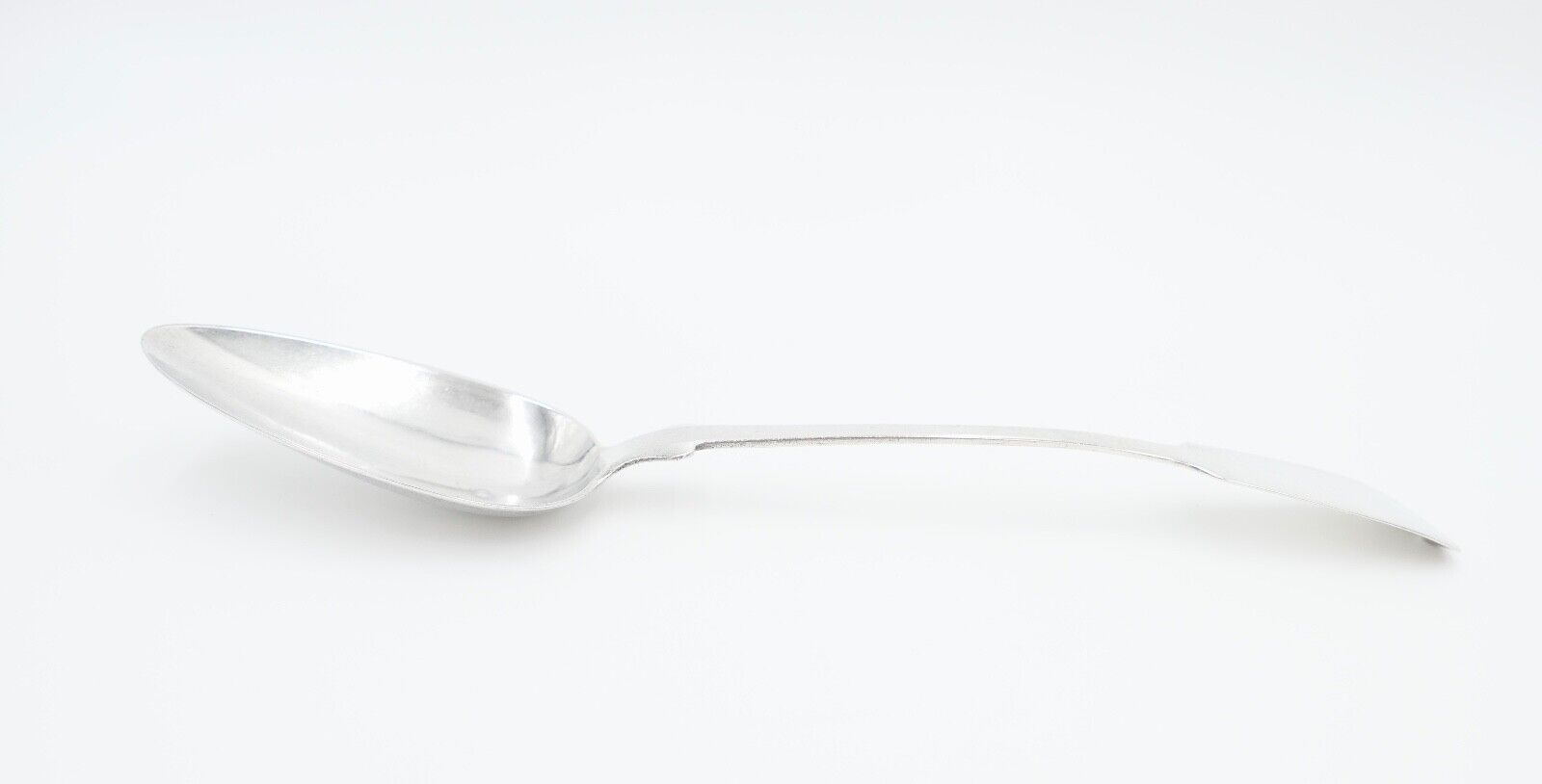 W.I.E.LLING Berlin 1854 - 1860 Tremolierstich Suppenlöffel 750 Silber 12 Lot - Antikhandel-Stuttgart