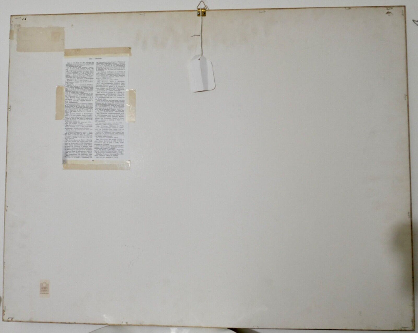 Aquarell sign " Wilfried Otto " 78x61cm um 1938 Pfälzer Maler Hütte Wald - Antikhandel-Stuttgart