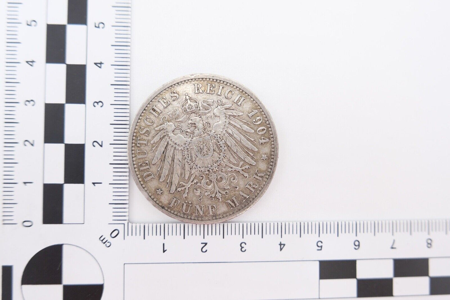 5 Mark Silbermünze Friedrich Großherzog von Baden 1907 G Jäger J.33 ss - vz - Antikhandel-Stuttgart