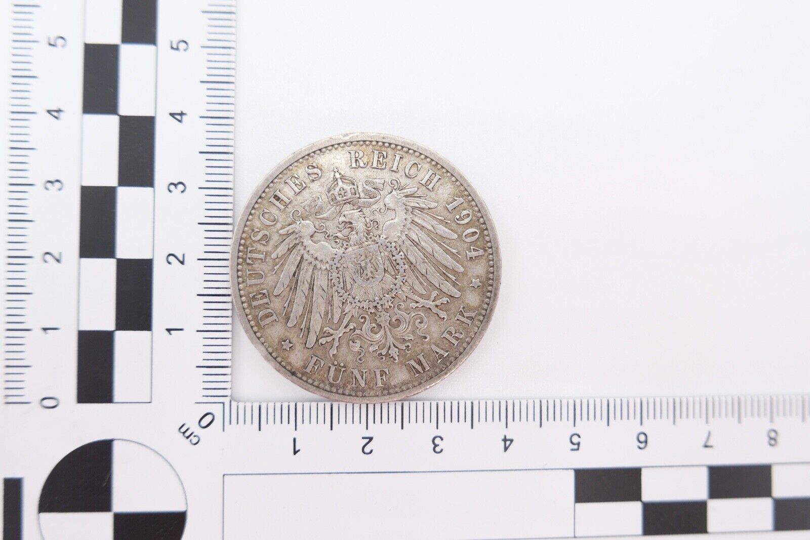 5 Mark Silbermünze Friedrich Großherzog von Baden 1907 G Jäger J.33 ss - vz - Antikhandel-Stuttgart