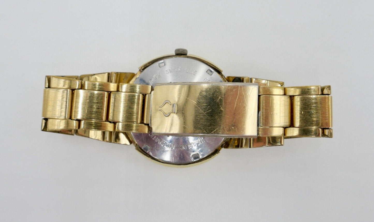 ORFINA " Golden Flame " Automatic Herren Armbanduhr Gold 40,2 mm ETA 2790 - Antikhandel-Stuttgart
