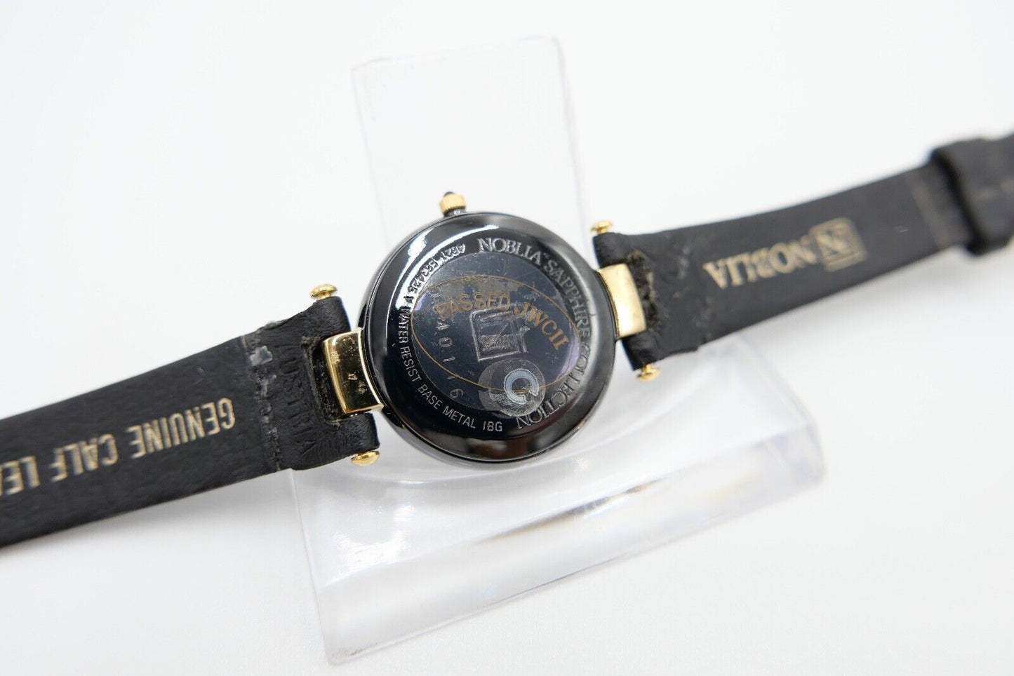 Elegante NOBLIA Damen Uhr Sapphire Collection NEU Box Papiere 4621-E63425Y - Antikhandel-Stuttgart