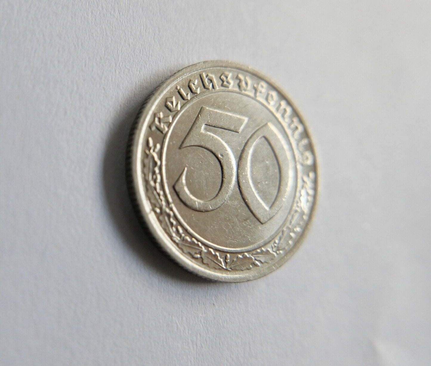 1939 G 50 Reichspfennig in VZ J. 365 - Antikhandel-Stuttgart