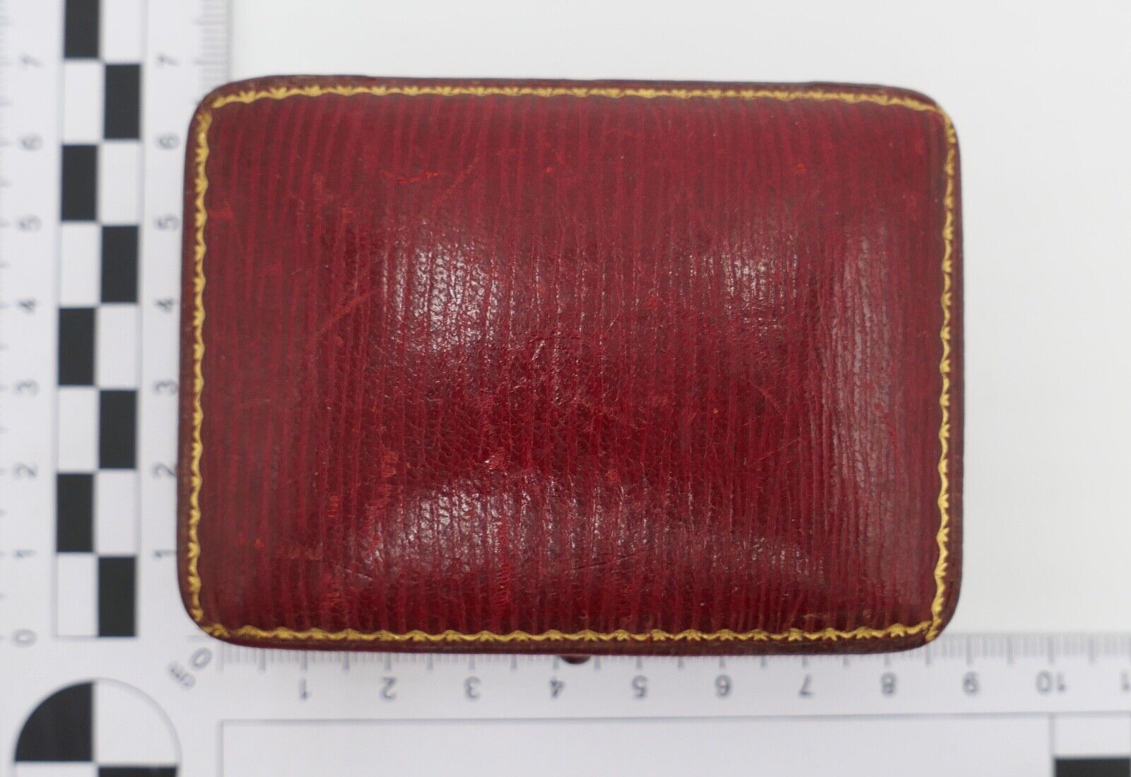 Altes Schmuck Etui / Schatulle 1940-50er Jahre JE Caldwell Philadelphia USA - Antikhandel-Stuttgart