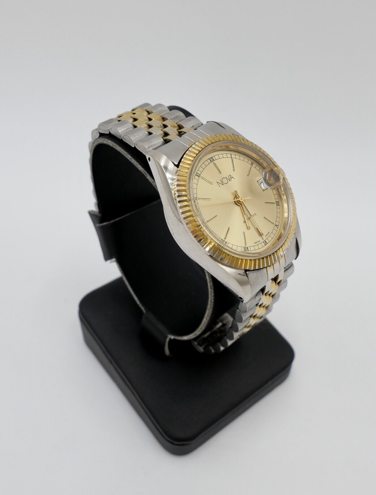 NOVA Herrenuhr Automatic 1970er Ebauche Bettlach EB 825.611 Ref. 41-1587 T - Antikhandel-Stuttgart