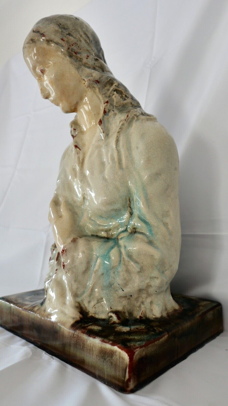 Staatliche Majolika AG Karlsruhe Sinnende 1934-1940 Fritz von Graevenitz 4276 - Antikhandel-Stuttgart