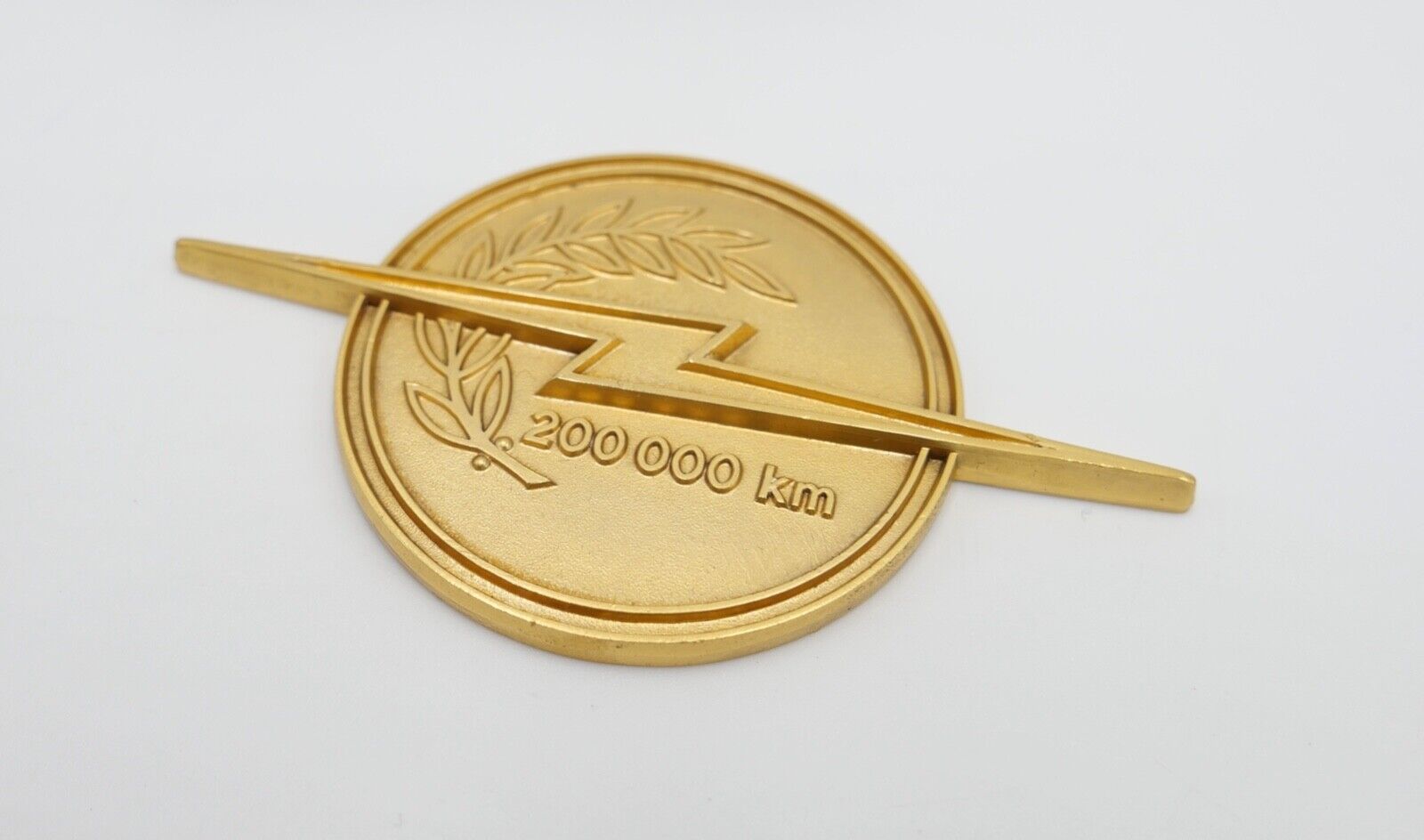 Autoplakette OPEL Plakette im Etui für 200 000 Km Fahrleistung Germany Pforzheim - Antikhandel-Stuttgart