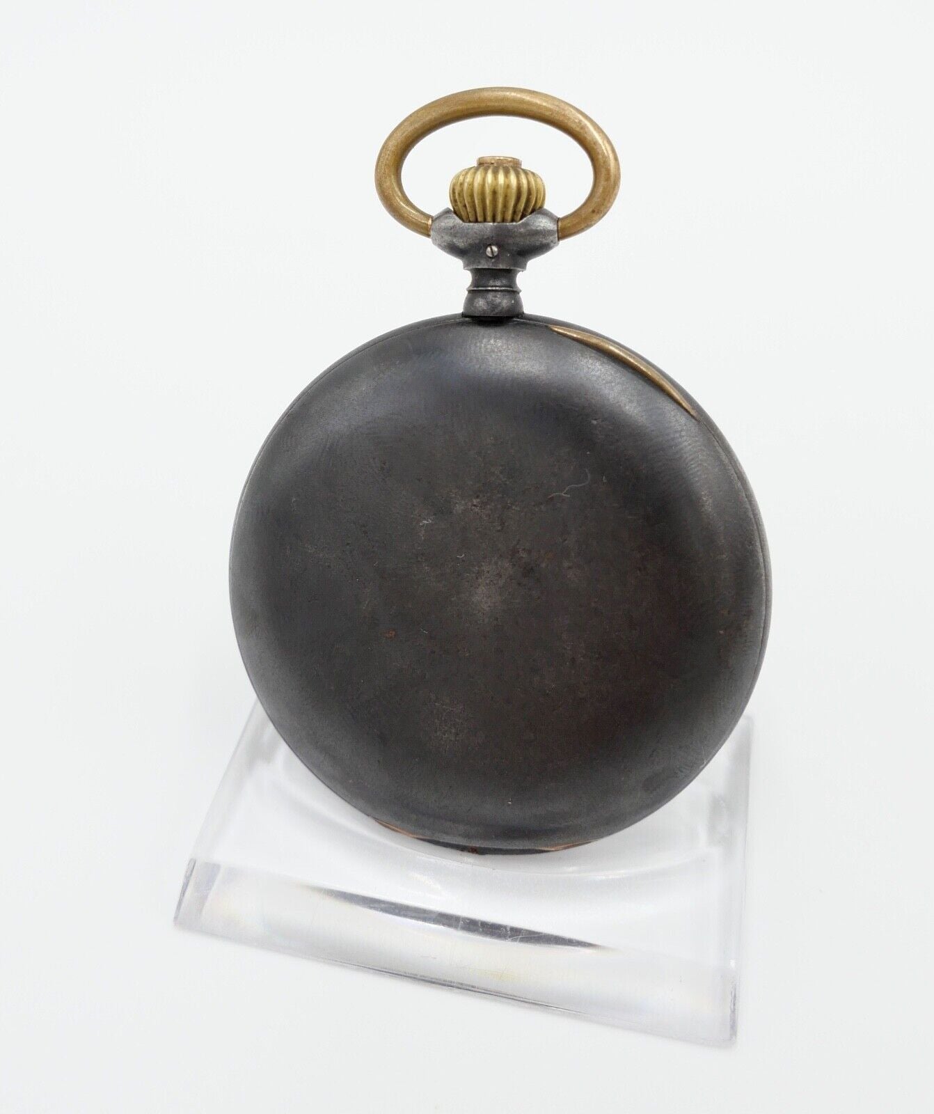 Antike Taschenuhr TAVANNES Ø 48 mm Emaille Zifferblatt - Antikhandel-Stuttgart