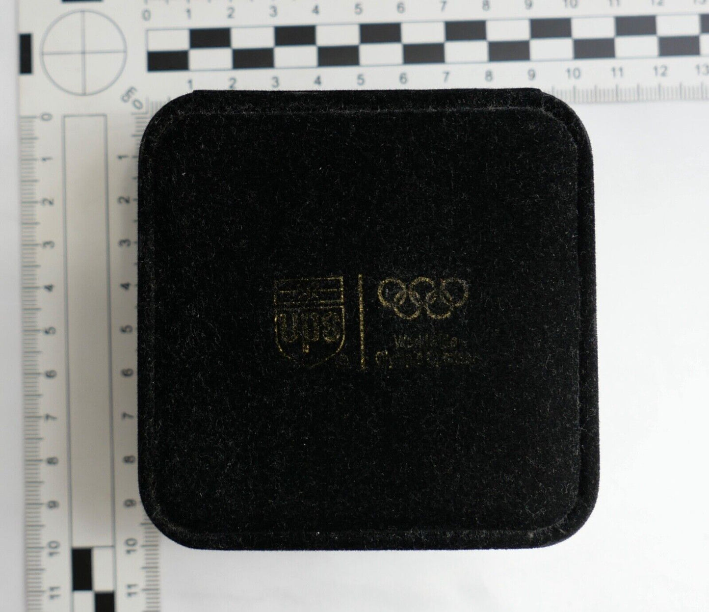 2 Stück PIN Atlanta 1996 Olympia Laufen Anstecker im Etui von UPS - Antikhandel-Stuttgart