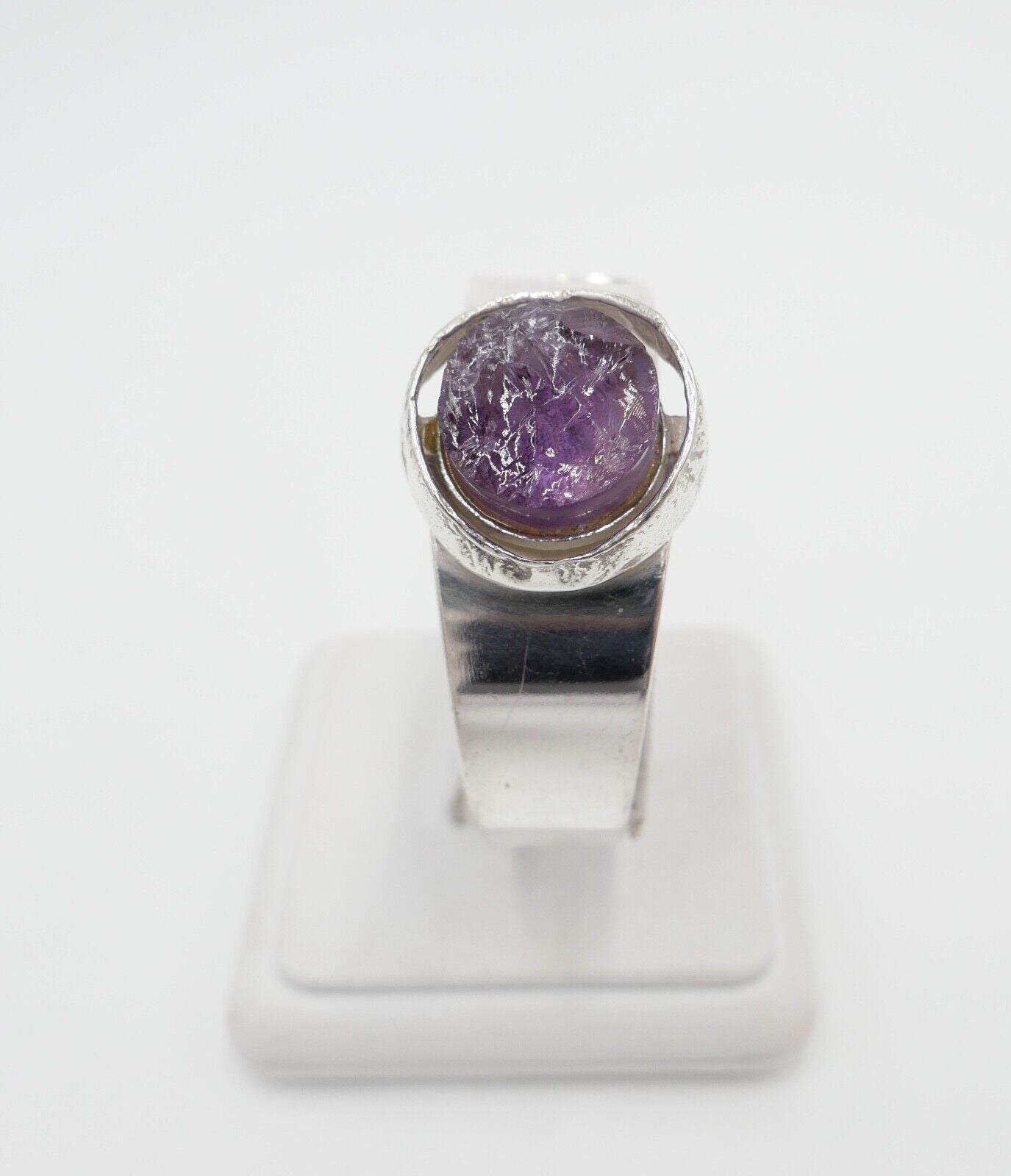 Amethyst 835 Silber Armband Armreif Armspange " PERLI " Guter Zustand RAR - Antikhandel-Stuttgart