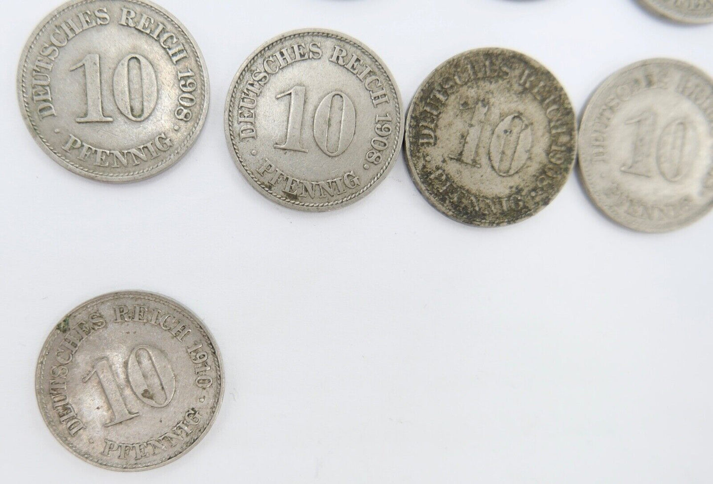 49x 10 Pfennig 1902 - 19011 Jäger J. 13 ss-stg - Antikhandel-Stuttgart