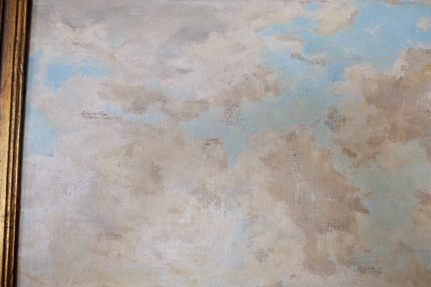 großes Ölgemälde auf Leinwand JOSEPH ROLF KNOBLOCH München 106x86 cm Landschaft