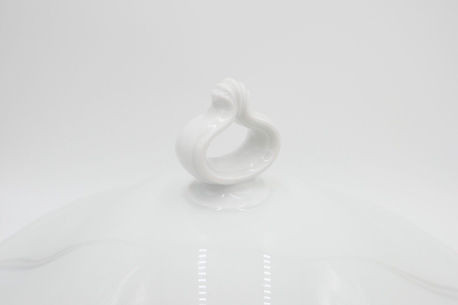 Porzellan Suppenterrine Rosenthal Chippendale Weiß - Antikhandel-Stuttgart