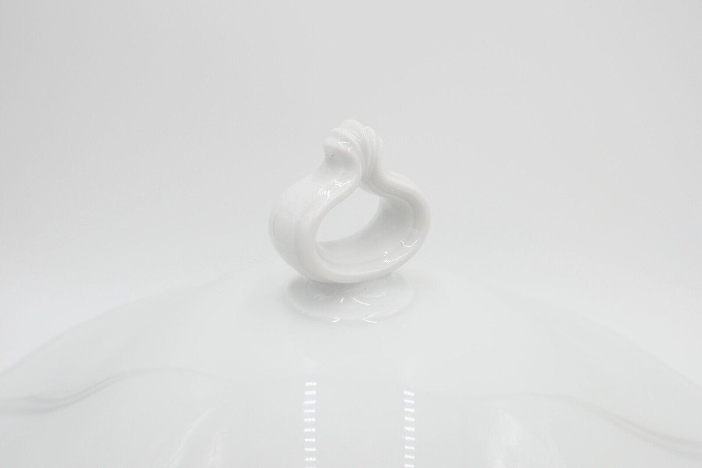 Porzellan Suppenterrine Rosenthal Chippendale Weiß - Antikhandel-Stuttgart