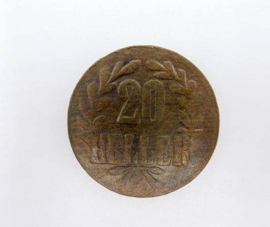 20 Heller 1916 Deutsch Ost Afrika Münze DOA N 725c Bronze - Antikhandel-Stuttgart