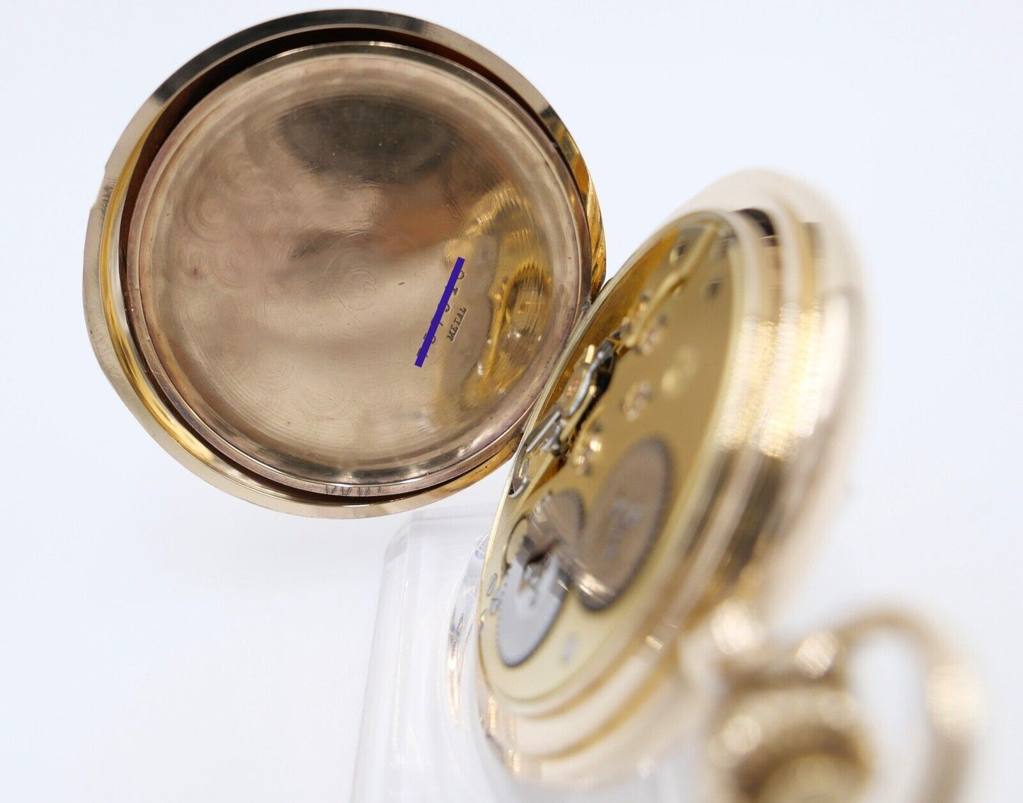 IWC Savonette Taschenuhr 585 / 14K GOLD 51mm 1916-1920 Cal.53 H6 Probus Scafusia - Antikhandel-Stuttgart