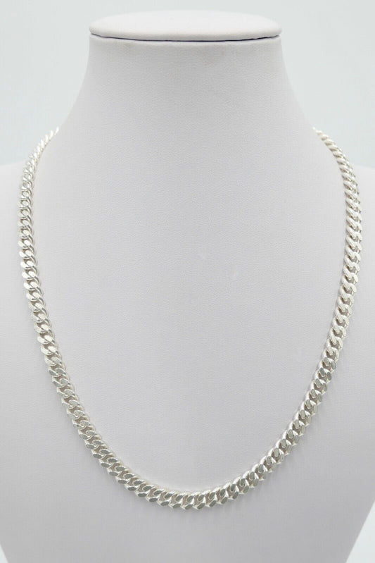 80er Massive Herren Panzerkette CMS 835 Silber Kette 51 cm 49,8 Gr Silver - Antikhandel-Stuttgart