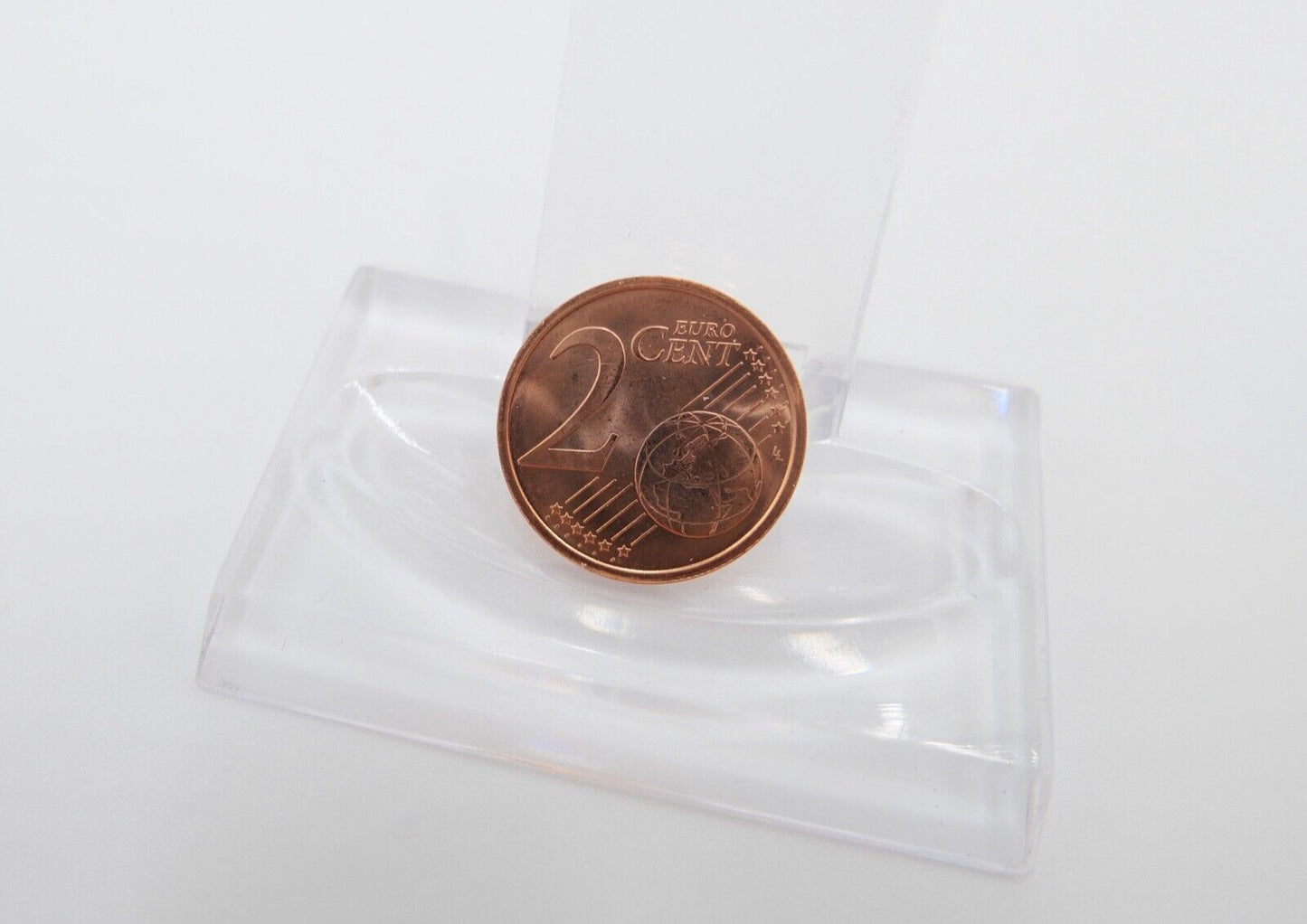 Vatikan 2 Euro Cent Münze 2007 R sehr shön in Kapsel - Antikhandel-Stuttgart