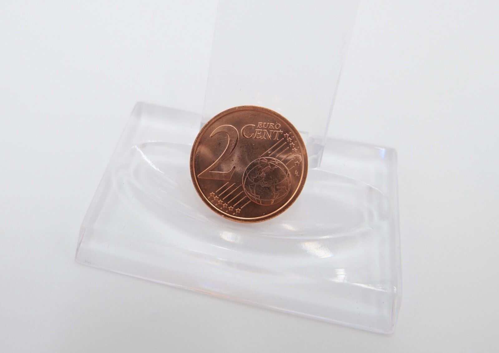 Vatikan 2 Euro Cent Münze 2007 R sehr shön in Kapsel - Antikhandel-Stuttgart