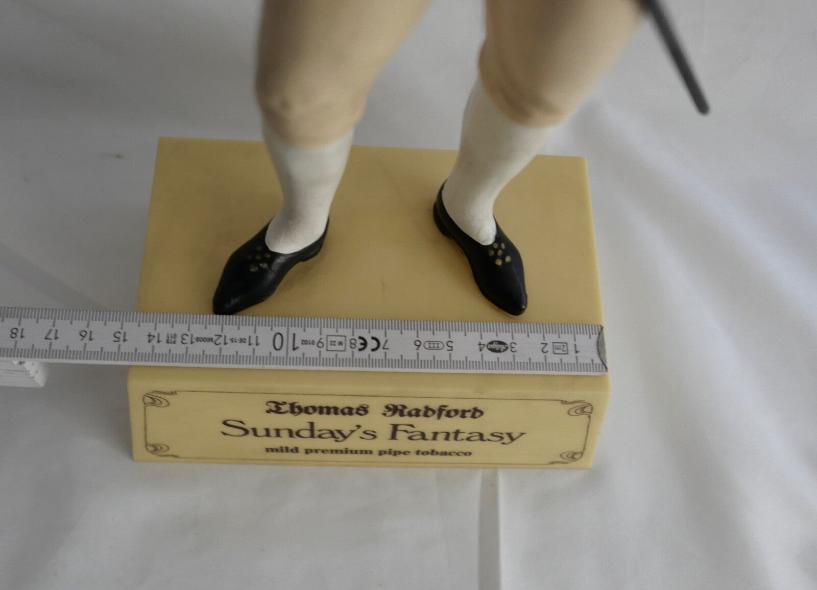 Werbefigur 1970er Jahre 41 cm Thomas Radford Sundays Fantasy' pipe tobacco