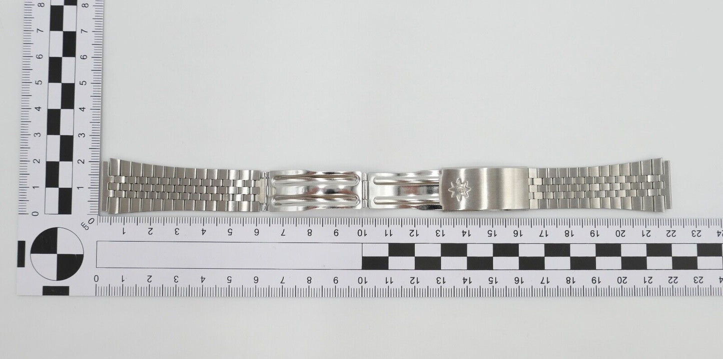 1960 - 2000er Jahre JUNGHANS Stahlband Faltschließe Uhrenband Vintage NEU - Antikhandel-Stuttgart