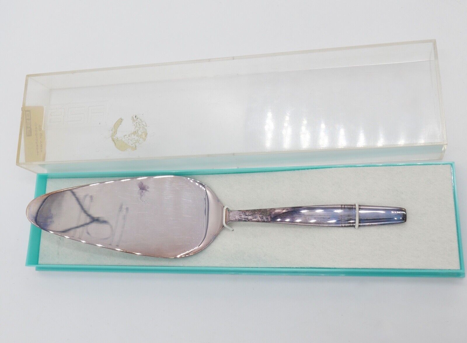 NEU - BSF RAUHREIF 90 Silber 36 Teile Besteck Löffel Gabel Messer Tortenheber - Antikhandel-Stuttgart