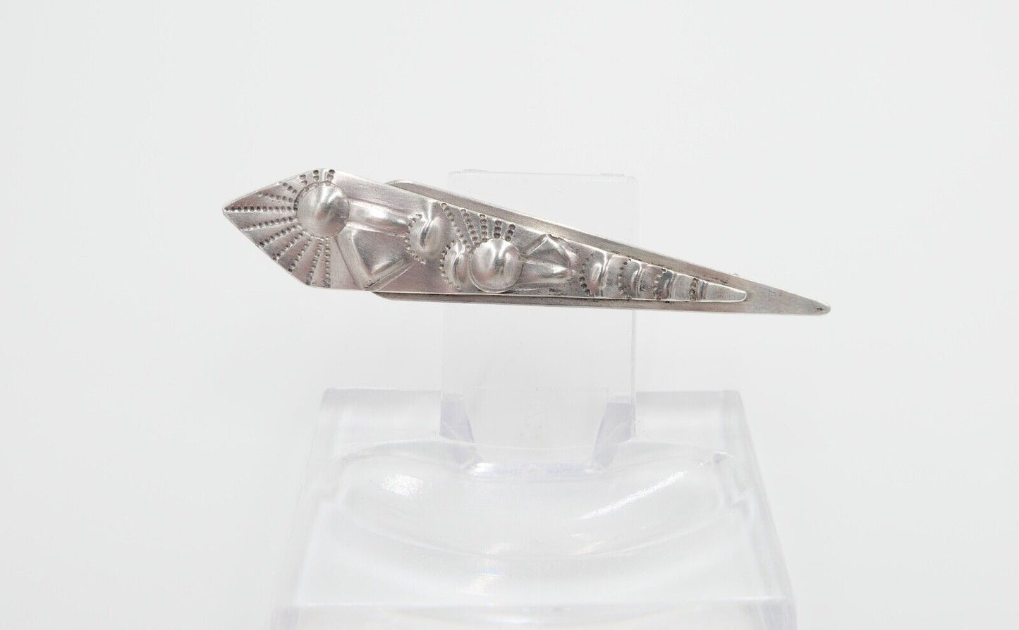 W.V. GROMHUSS Auerbach / Sachsen Brosche Silber 800 - Antikhandel-Stuttgart