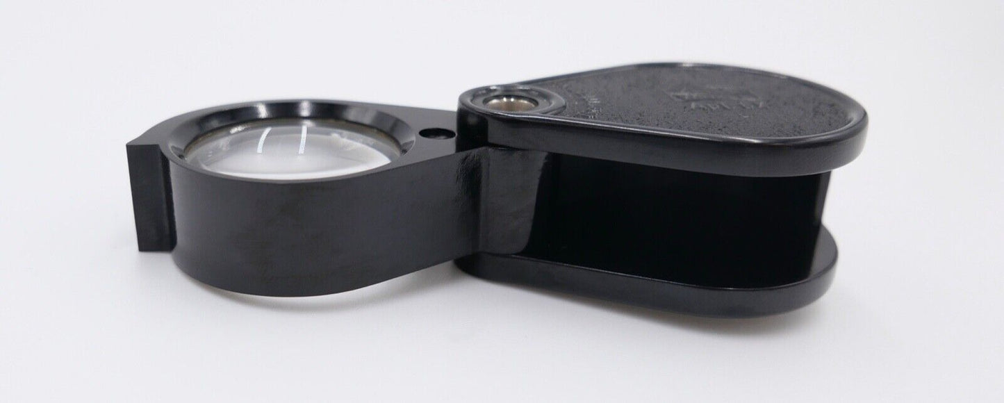 Apl. 6x Zeiss Winkel Germany Einschlaglupe 1940er Jahre Bakelit - Antikhandel-Stuttgart