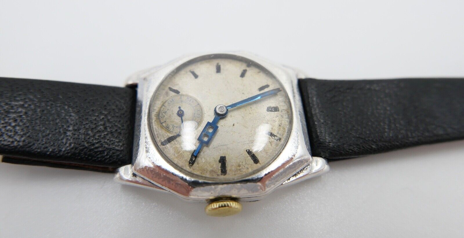 Antike ALPINA 800 Silber Armbanduhr Cal. 625 Handaufzug 1930er Jahre - Antikhandel-Stuttgart