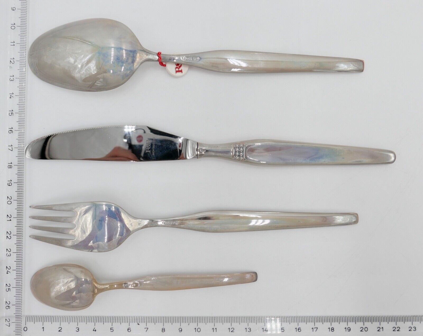 - NEU - OVP 4 Tlg R&B ROYAL ROBBE & BERKING Menübesteck 90er Silber - Antikhandel-Stuttgart