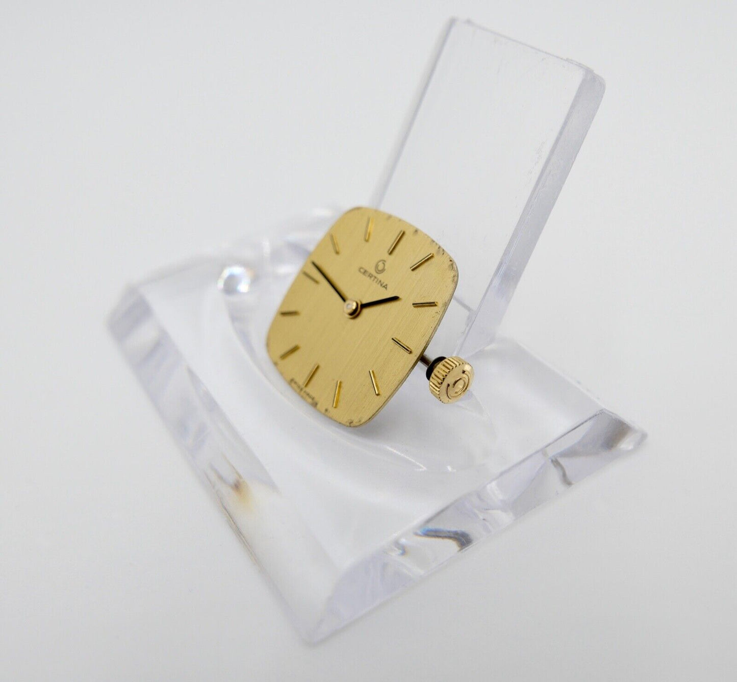 LÄUFT Certina Cal. 13-22 Automatic Uhrwerk Zeiger Zifferblatt Krone - Antikhandel-Stuttgart