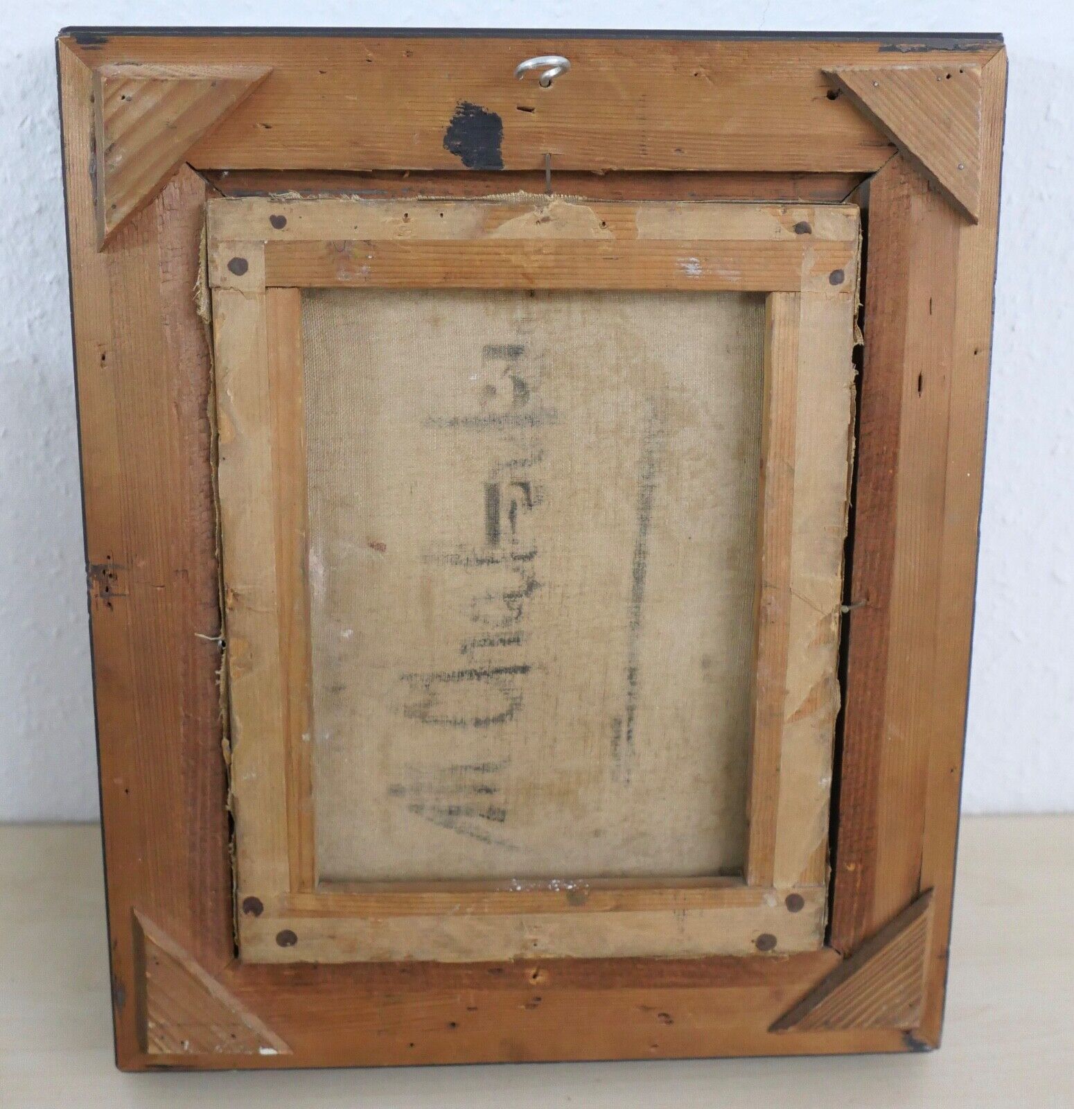 Gemälde Öl auf Leinwand Portrait einer Frau " C. Huberts " 38,5x33 cm gerahmt - Antikhandel-Stuttgart