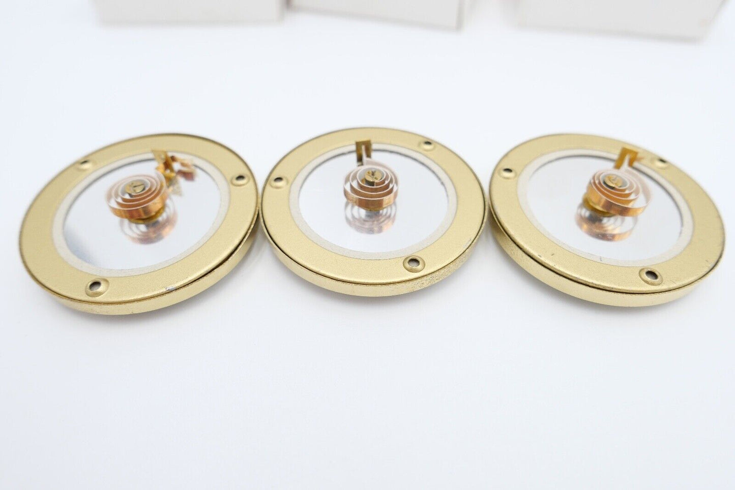 NEU aus Uhrmacherauflösung 80er Jahre 3x Hygrometer Zigarre Tabak Zubehör - Antikhandel-Stuttgart