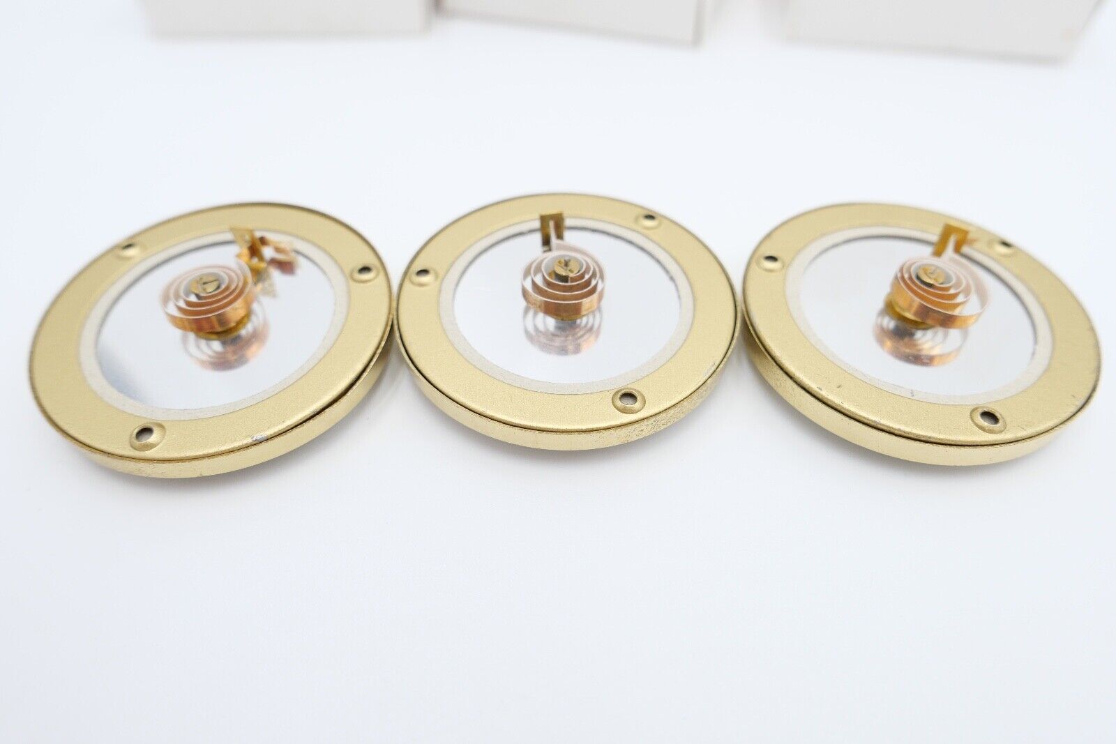 NEU aus Uhrmacherauflösung 80er Jahre 3x Hygrometer Zigarre Tabak Zubehör - Antikhandel-Stuttgart