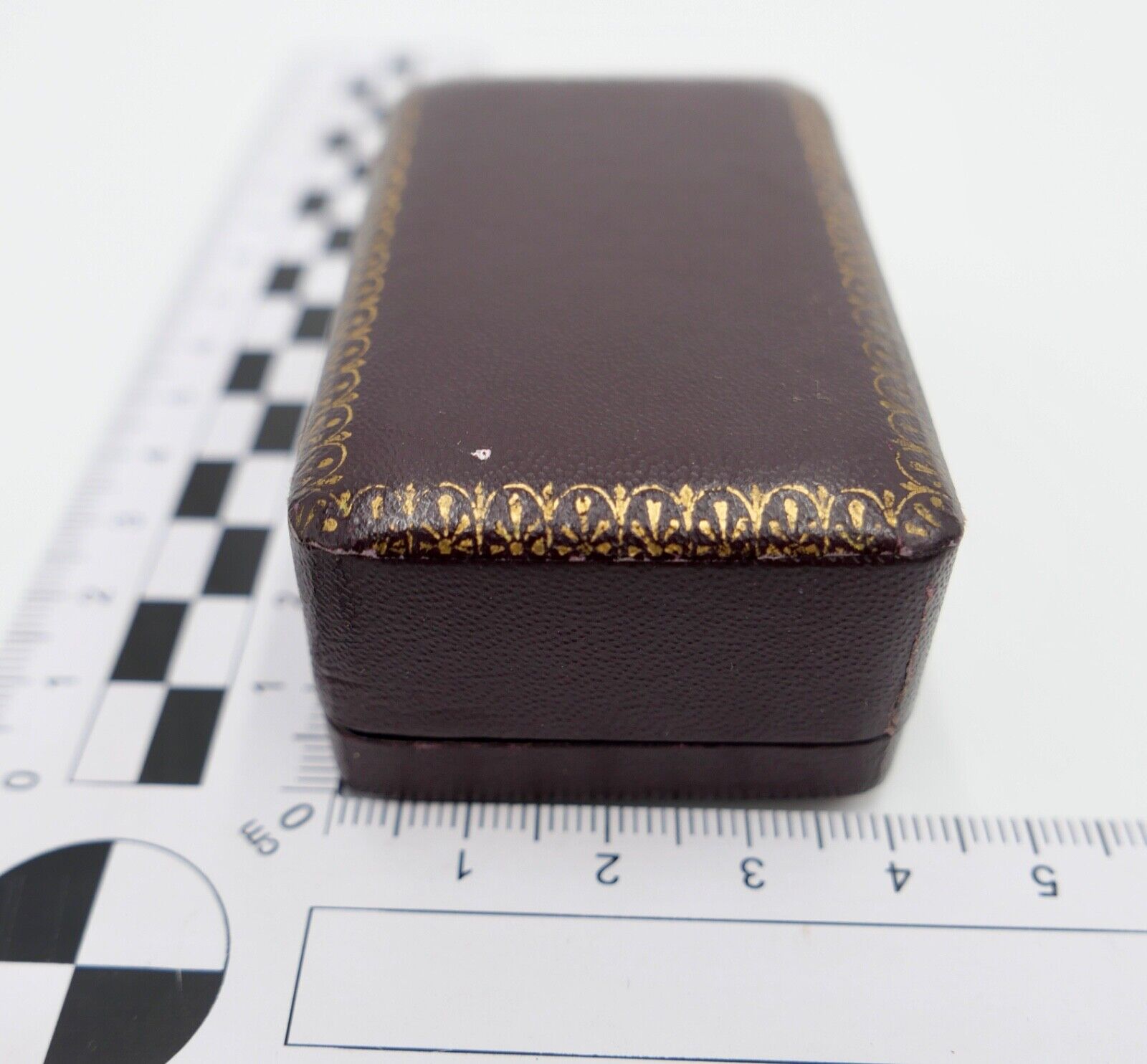 Altes Schmuck Etui / Schatulle Ring Brosche 1930-1940er Jahre - Antikhandel-Stuttgart