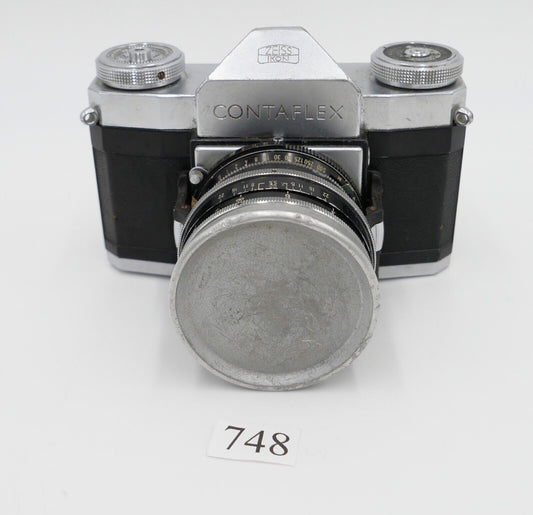 ZEISS Ikon Stuttgart Contaflex Synchro Compur Tessar - Antikhandel-Stuttgart