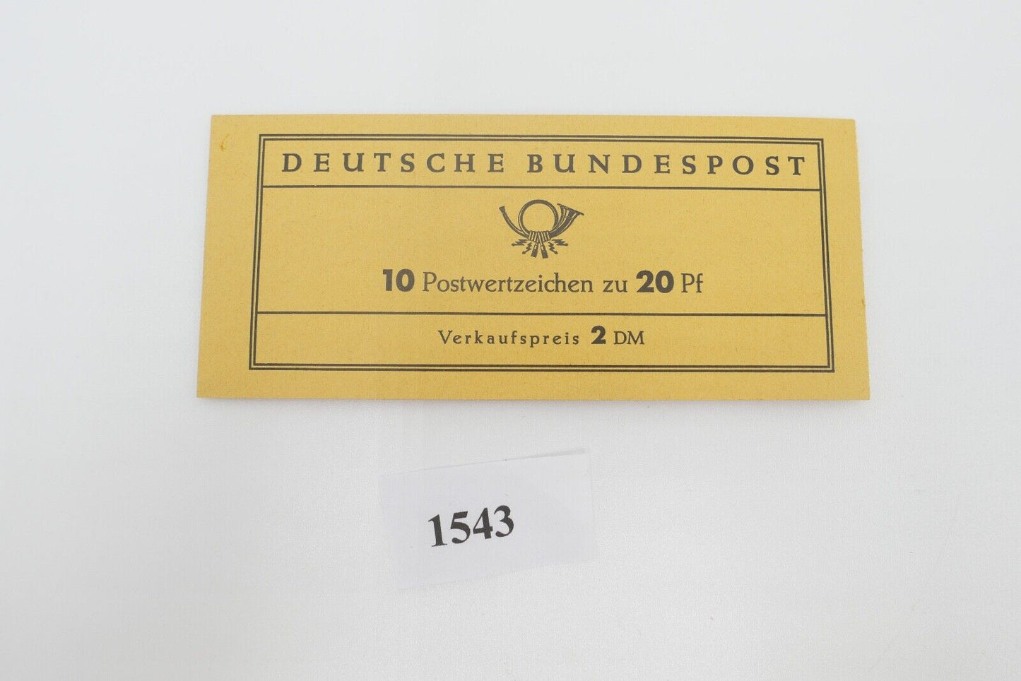 Schneider Briefmarken Markenheftchen MH 11 RLV I BRD Lorsch / Hessen - Antikhandel-Stuttgart