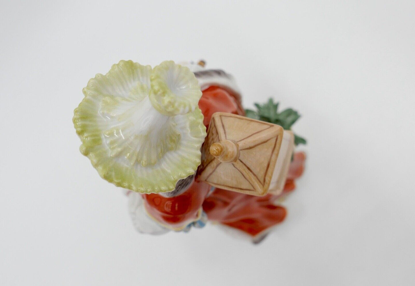 Meissen Figur 1. Wahl 17,5 cm Malabarin mit Drehleier 67036 1576 - Antikhandel-Stuttgart