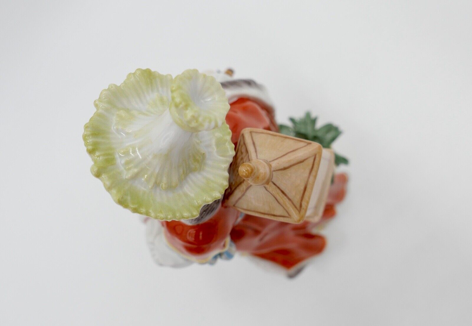 Meissen Figur 1. Wahl 17,5 cm Malabarin mit Drehleier 67036 1576 - Antikhandel-Stuttgart