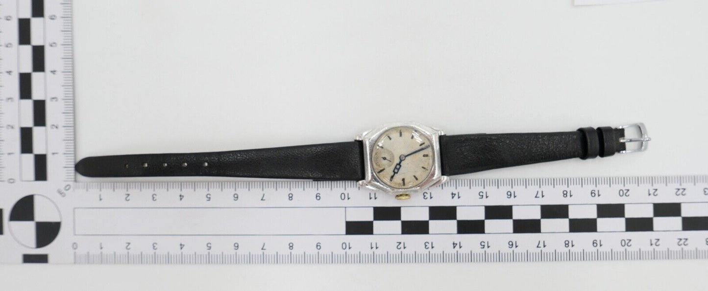 Antike ALPINA 800 Silber Armbanduhr Cal. 625 Handaufzug 1930er Jahre - Antikhandel-Stuttgart