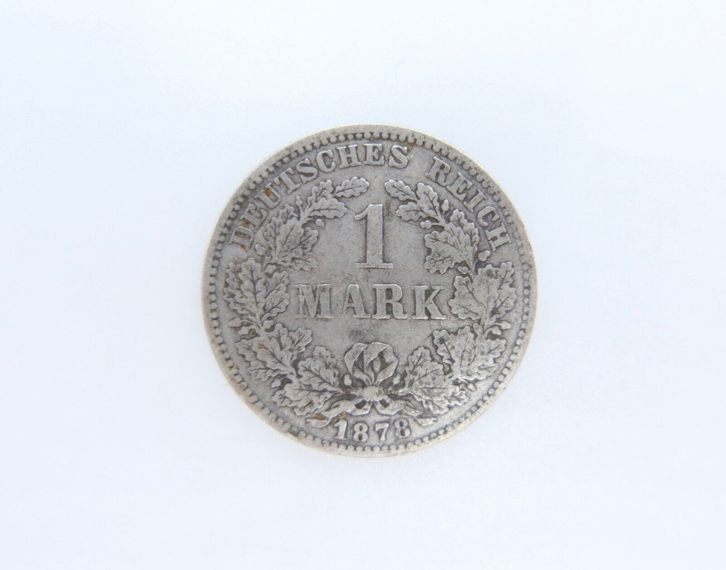 1 Mark Deutsches Reich 1878 F Jäger J.9 ss-vz sehr schön - vorzüglich Silber - Antikhandel-Stuttgart