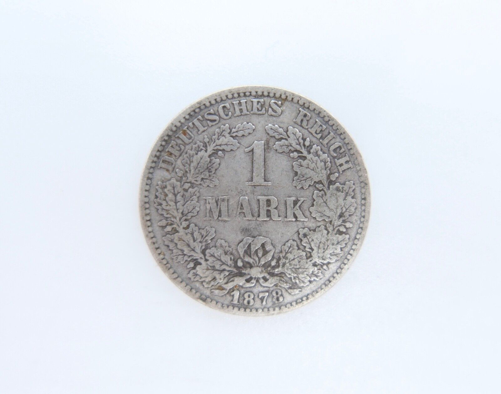 1 Mark Deutsches Reich 1878 F Jäger J.9 ss-vz sehr schön - vorzüglich Silber - Antikhandel-Stuttgart